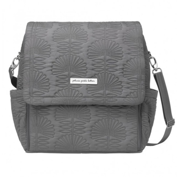Petunia Pickle Bottom Boxy Backpack - Gray - Picture 1 of 16